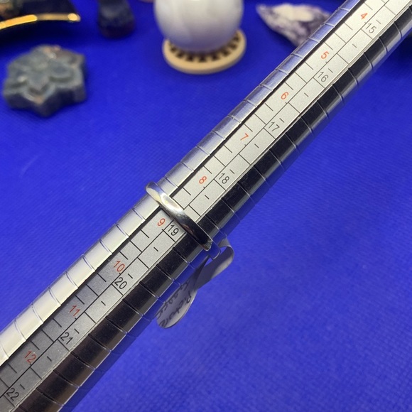 Excellent Picture Jasper Wood-Grained Ring! .925 Sterling Overlay, Size 8.75 - Picture 13 of 13